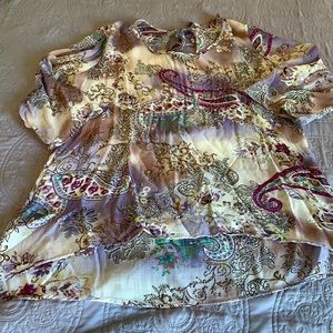 Soft Surroundings Rayon Tunic Size L